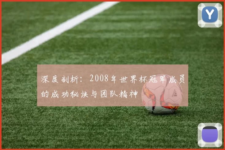 深度剖析:2008年世界杯冠军成员的成功秘诀与团队精神