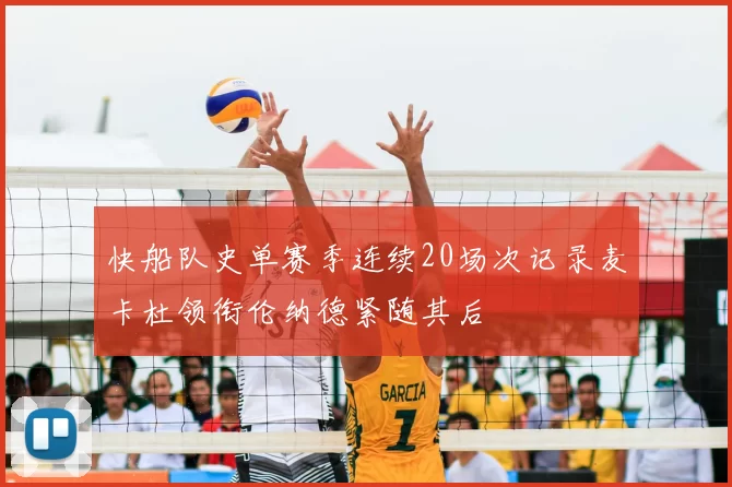 快船队史单赛季连续20场次记录麦卡杜领衔伦纳德紧随其后