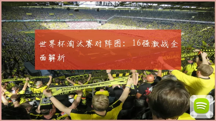 世界杯淘汰赛对阵图:16强激战全面解析